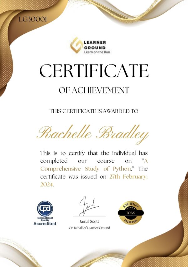 PDF Certificate